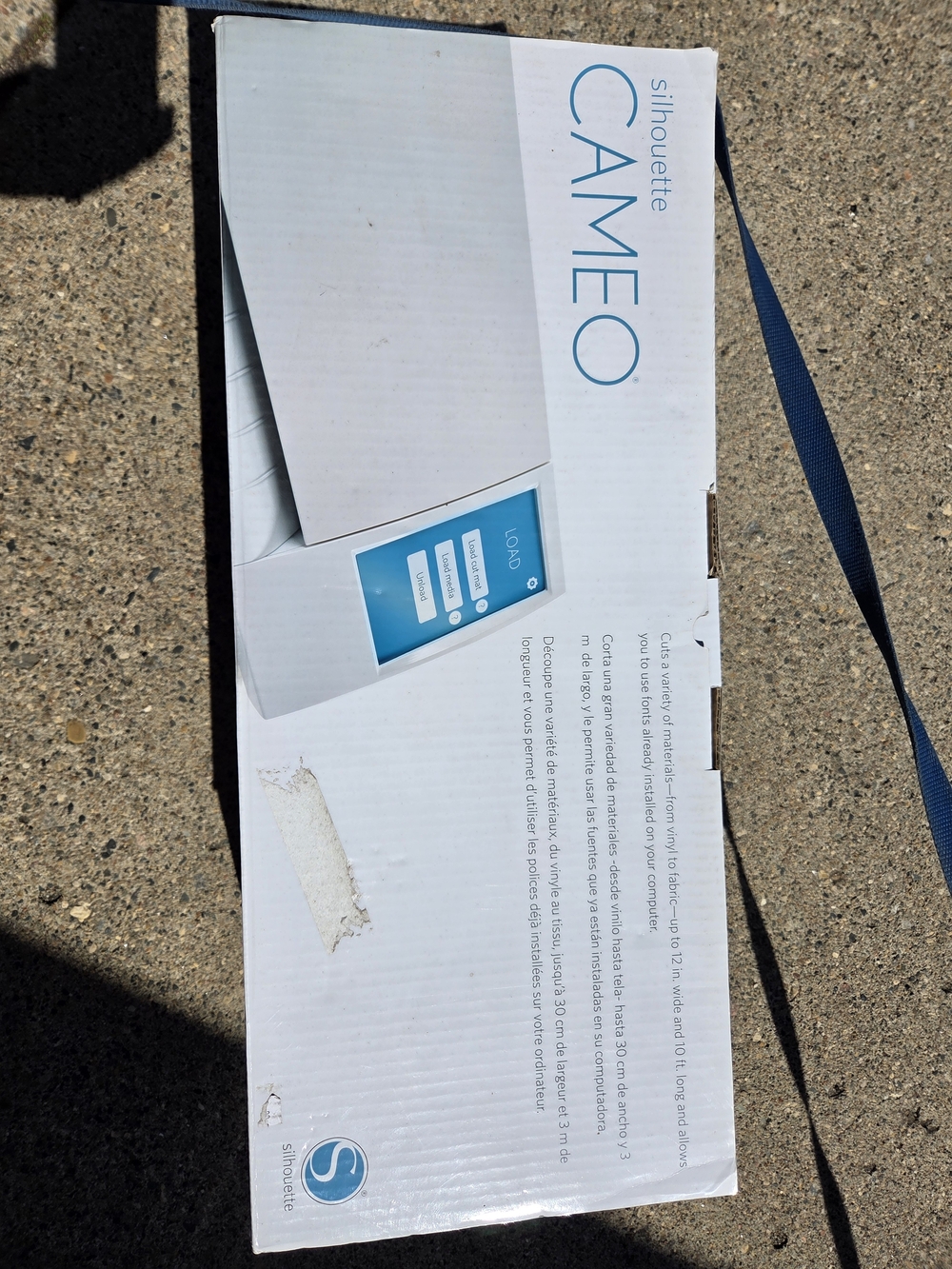 Silhouette CAMEO Electronic Cutting Machine - White with Teal Accent